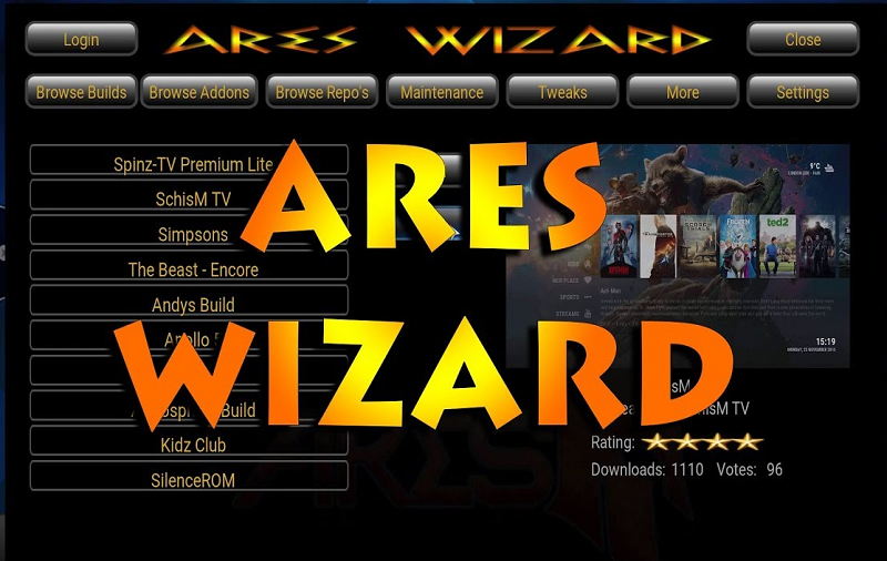 how to install ares wizard on kodi for mac